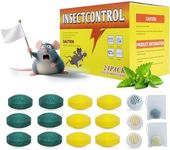 Rodent Repellent with Natural Essential Oils – 24 Pack Mouse, Rat & Squirrel Deterrent Balls, Safe for Family & Pets, Long-Lasting Indoor & Outdoor Protection