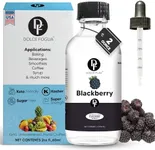 Dolce Flav Blackberry Extract - 2 Ounce Water-Soluble Multipurpose Flavoring Ideal for Baked Goods, Beverages, Coffee, Desserts & Ice Cream - Perfect Kitchen Gift for Holidays