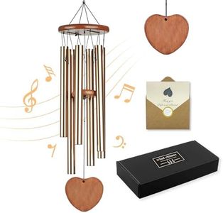 YITGOG Wind Chimes, 30Inch Large Aluminum Tubes Wind Chimes for Garden Yard Home Outdoor Indoor, for outside Memorial Windchimes Gifts for Mother Hanging Chimes