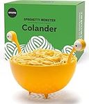 OTOTO Spaghetti Monster- Kitchen Strainer for Draining Pasta, Vegetable, Fruit- Colander with Handle- Dimensions 12.2X 8.27x 7.48 in- BPA-free and Dishwasher Safe Colanders & Food Strainers