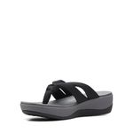 Clarks CloudSteppers Women's Arla Kaylie Sandal, Black, 8 M