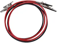 A-Team Performance - 30 Inches Red and Black Test Leads with Alligator Clips 1 Set Per Package