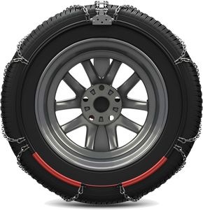 KÖNIG EASY-FIT SUV 255 Snow Chains, Set of 2 – Easy Installation