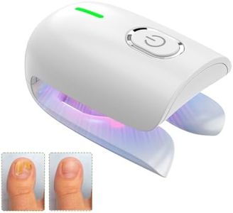 Nail Fungus Laser Treatment Device, Toenail Finger Nail Fungus Treatment with 470nm Blue light 660nm Red Light and 905nm Infrared Light, Natural Nail Fungus Cleaning Solution for Home Use