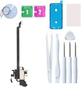 LOZOP for iPhone XR Earpiece Speaker Replacement & Earspeaker Ear Piece Proximity Light Sensor Flex Cable with Repair Tools Compatible with iPhone XR 6.1 Inch