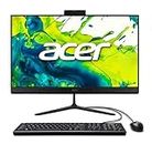 acer Aspire C24 AIO Desktop | 23.8" Full HD IPS 120Hz Display | AMD Ryzen 5 7430U Hexa-Core Processor | AMD Radeon Graphics | 16GB DDR4 | 512GB SSD | Wi-Fi 6E | USB Keyboard & Mouse | C24-2G-UR15