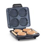 Dash DMMW400GBGT04 MULTI Mini waffle maker, Graphite