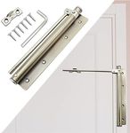 Screen Door Closer, TTZEZE Heavy Duty Automatic Door Closer, Safety Spring Door Closer for Storm Door, Steel Door Closer with Adjustable Closing Speed, Smooth and Quiet Door Closer for Hinge Door