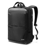 tomtoc Compact Laptop Backpack for 15.6-inch Computer, 18L Everyday Backpack Professional Pack Work Bag with Cable Pass-through for Business, Commute