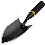 Garden Shovel - Heavy Duty Gardening Hand Trowel, Carbon Steel Garden Trowel with Rubberized Handle, Trowel Garden Tool for Diligent Farmer Soil Planting Digging Transplanting