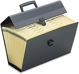 Pendaflex Portafile Expanding Organizer, 15 1/8" x 10 5/8", Black (01156)