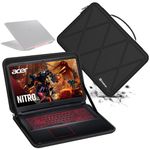 Smatree Hard EVA Protective Sleeve Case Compatible for 17.3 inch Acer Nitro 5 Gaming Laptop -AN517-42-R5KZ/ AN517-42-R35M, for 17.3 inch Nitro 17 AN17-71-75VK/ AN17-51-70CB Gaming Laptop Bag(X8329)