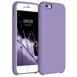 kwmobile Case Compatible with Apple iPhone 6 / 6S Case - TPU Silicone Phone Cover with Soft Finish - Violet Purple