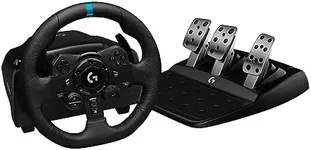 Logitech G923 Racing Wheel and Peda