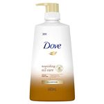 Dove Nourishing Oil Care Shampoo For Dry Frizzy Hair 680ml (Product Of Thailand)