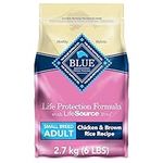 Blue Buffalo Life Protection Formula Small Breed Dog Food Natural Dry Dog Food for Adult Dog Chicken and Brown Rice 6 lb. Bag Small Bag