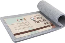 Somime 22x61" Wool Pressing Mat, 100% New Zealand Wool Ironing Mat, Felted Wool Ironing Board for Sewing, Quilting, DIY Crafts, and Embroidery