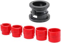 DRC Fork Seal Driver 1.6-2.0 inches (40-50 mm) Fork Oil Seal Inserts Included Adapter Size (1.6/1.6 inches (40/41 mm), 1.7/1.7 inches (45/46 mm), 1.8/1.9 inches (47/48 mm), 1.9 inches