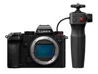 Panasonic LUMIX DC-S5GR-KIT S5 Full Frame Mirrorless Camera body, 4K 60P Video Recording with Flip Screen and Wi-Fi, L-Mount, 5-Axis Dual I.S, (Black) and Vlogging Grip [Amazon Exclusive]