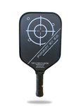 Engage Pickleball Pursuit EX 6.0 Pickleball Paddle - Graphite Pickleball Paddle w Black Core - USAPA Approved Pickleball Paddles - Pickleball Rackets for Adults - Made in USA - Standard (Arctic White)