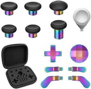 14 in 1 Metal Thumbsticks for Xbox Elite Controller Series 2, Multi-Colored