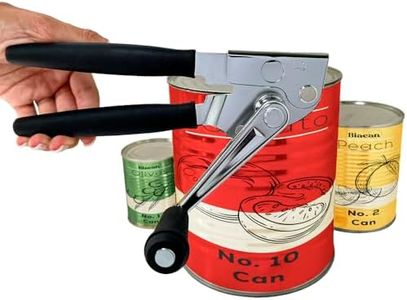 Commercial Easy Crank Can Opener Heavy Duty | Ergonomic Design | Durable Metal Construction | Manual Hand Can Opener