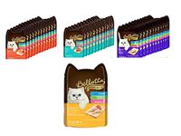 DogsnCats Bellotta Premium Wet Food for Cats and Kittens, Tuna & Salmon x 12 + Tuna x 12 + Mackerel x 12 + Tuna with Chicken x 12 (Pack of 48)