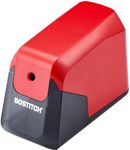 Bostitch Office Battery Pencil Sharpener, 4X Longer Cutter Life, Tip Saver Technology, Red