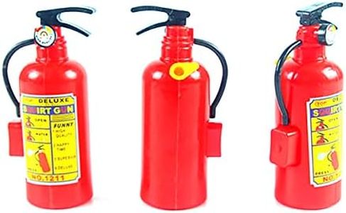 Cooplay 3PCS Fire Extinguishers Water Spray Toys Summer Beach Bathing Pools Swimming Novelty Sprinklers Creative Guns Prank to Friend for Halloween