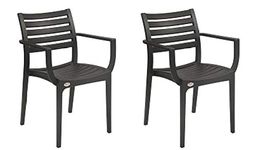 Supreme Empire Heavy Plastic Chair (Jet Black)(2)