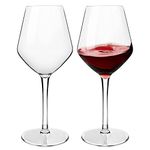 Red Unbreakable Wine Glasses