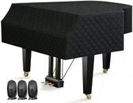 PCLOOV-Grand Piano Cover Waterproof Moisture-proof and Dustproof Grand Piano Protective Cover (200cm/78.7in)