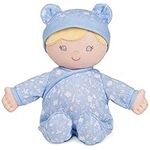 GUND Baby Sustainable Baby Doll, Plush Doll Made from Recycled Materials, for Babies and Newborns, Blue, 12”