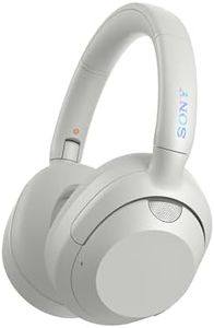 Sony ULT WEAR (WH-ULT900N) Noise Cancelling Headphones, ULT Button for Powerful Bass Sound, 30Hrs of music*, Quick Charge (10mn = 5hr), Multipoint – Off White