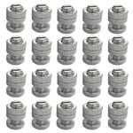 Electrical Split-Bolt Connectors Split Bolt Joint Clamp Wire Connector for Electric Fence Wire Ground Wire Connector 20Pcs