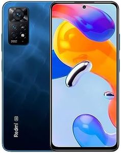 Xiaomi Redmi Note 11 Pro 5G + 4G Volte 128GB + 6GB Factory Unlocked 6.67" 108MP Camera Night Mode (Not Verizon Sprint Boost Cricket Metro At&T) + (w/Fast Car Charger Bundle) (Atlantic Blue)