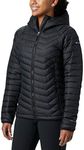 Columbia Women's Powder Lite Hooded Jacket, Small, Black