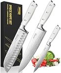 Topfeel 3PCS Professional Chef Knif