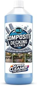 HLS Supplies 1L Composite Plastic Decking Cleaner and Reviver - Removes Dirt, Grime and Bird Droppings
