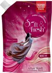 Soft & Fresh Pink Coral, best Fabric Conditioner softner increase Freshness and softness 900ml refill pouch