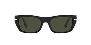 Persol Unisex's Po3268s Sunglasses, Black, 53mm