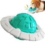 Kios Dog Ball Wobble Wag Interactive Fun Dog Toy with Fun Giggle Sounds, Whistle Ball When Rolled or Shaken for Small, Medium and Large Breeds