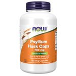 Now Foods Psyllium Husk 700mg with Pectin, Capsules, 180-Count