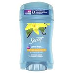 Secret Clear Gel Antiperspirant and Deodorant, Vanilla Scent, 45 grams