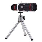 Cospex 18x 4K HD Optical Zoom Mobile Telephoto Telescope Lens Kit Mobile Camera, DSLR Blur Background Effect(with 1 Year Replacement Warranty)