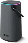 Loud 60W Stereo Sound with Deep Bass, Powerbank Function, 25H Playtime, IPX6 Waterproof, Portable Bluetooth Speaker with RGB Lights, Dual Pairing, Ideal for Outdoor Adventures, Parties, HD-Force