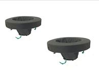 Pondh2o 14" Round Floating Aquatic Water Garden Pond Planter Baskets, 2 Pack, Floatable Aquatic Water Garden Pond Plant Flower Islands for Ponds and Water Features | Value 2 Pack