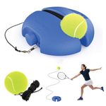 AMIFIT Kids Tennis Trainer Rebound Kit with String Ball, Portable Solo Tennis Training Tool, Tennis Rebounder for Beginners and Junior Players (Tennis Trainer Premium)