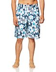 Kanu Surf Men's Big Dominica Extended Size Quick Dry Beach Shorts Swim Trunk, Navy, 3X Plus