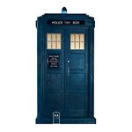 Star Cutouts Ltd SC1188 2/3 LIFE SIZE TARDIS Doctor Who Cardboard Cutout Perfect for Birthdays, Gifts, Parties & Fans 195cm Tall, 13th Tardis